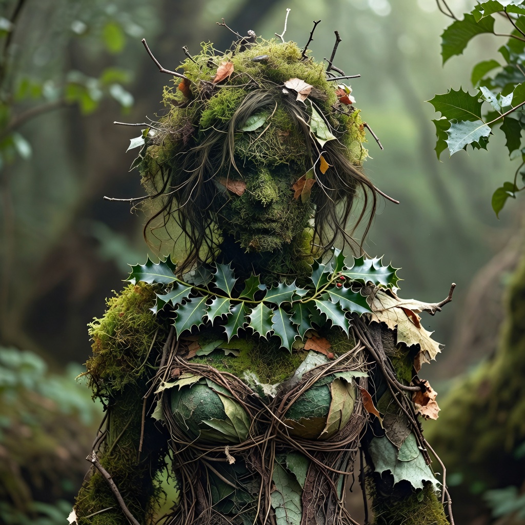 Leaf girl