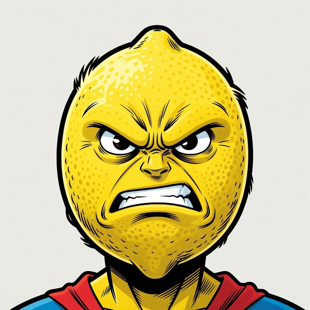 angry lemon