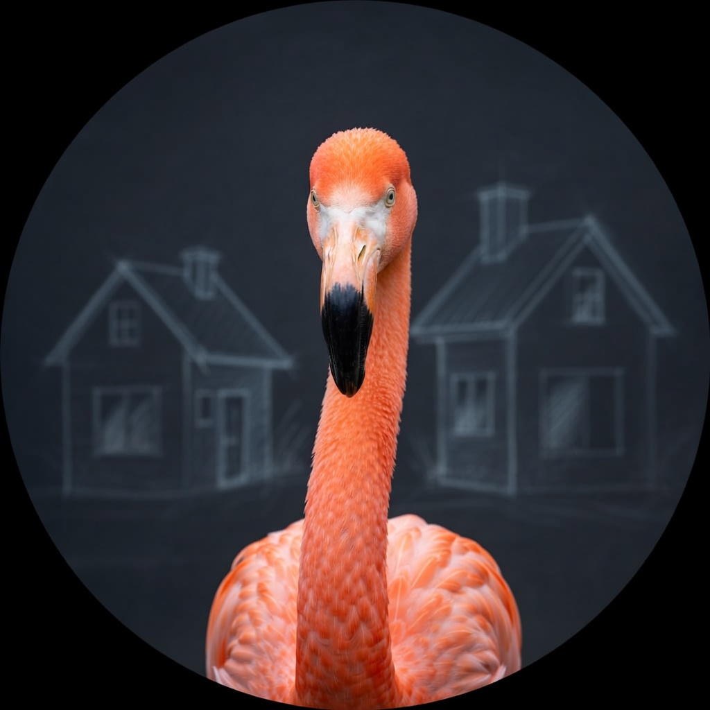 House Of Flamingo